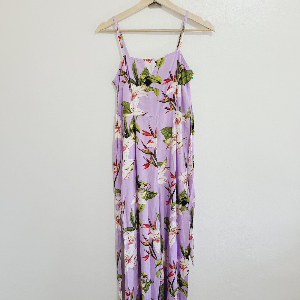 Lilac Floral Jumpsuit